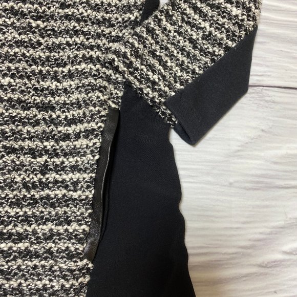 Anthropologie Maeve Contrast Panel Tweed Dress - Picture 6 of 16